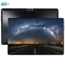 Планшет enfant 10 дюймов 3g Wifi планшетный ПК Восьмиядерный 6 Гб ram 64 Гб rom 1280*800 2.5D Закаленное стекло ips экран 10,1 Android 9,0