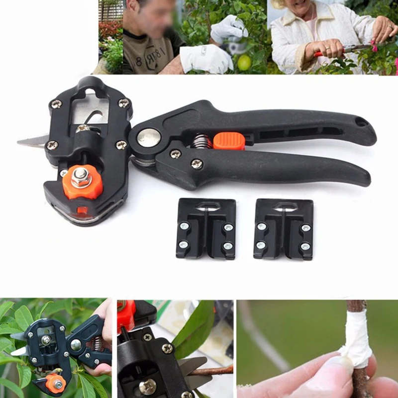 

Garden Fruit Tree Nursery Pro Pruning Shears Scissor Grafting Cutting Tools Set