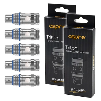

Aspire Triton 1.8 ohm Replacement Coil 10 Pieces for Triton, Triton 2 Atomizer Tank