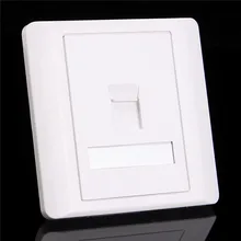 86 Тип ПОРТ UTP CAT5E Сетевая розетка компьютерная Сетевая розетка панель Ethernet порт Модуль