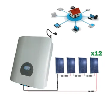 

Kit solar 3000wh Autoconsumo Inyeccion a RED