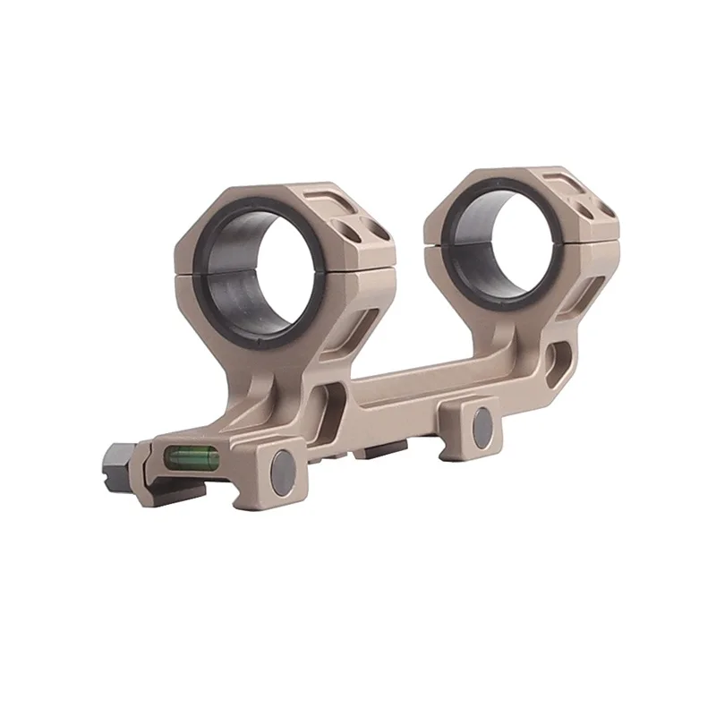 Extend Dual Ring Automatic AR15 M4 M16 Optics Defense Rifle Optical Scope Mount 1 Inch 30mm Picatinny Weaver Rail 20MM Ring Mount with Bubble Level RL2-0028-09