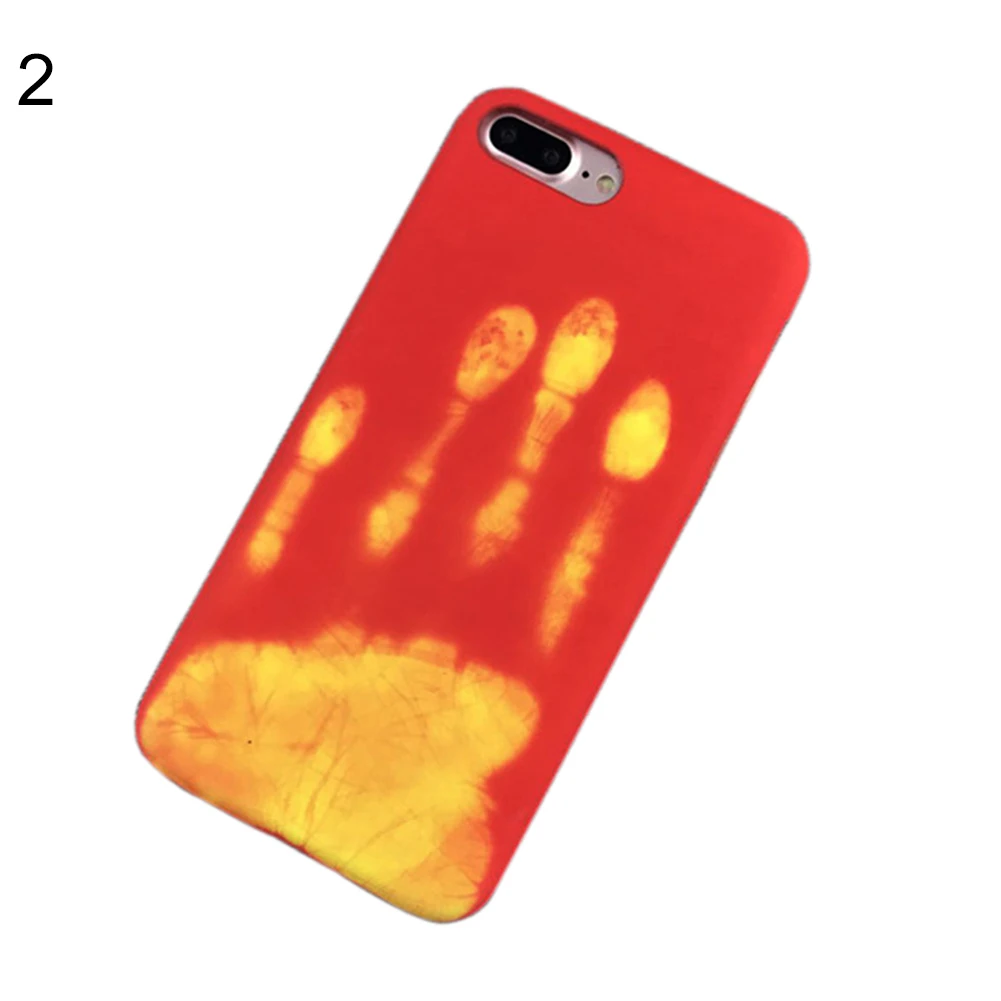 

Heat Sensitive Color Change Magic Back Case Cover for iPhone 6 6S 7 7 Plus
