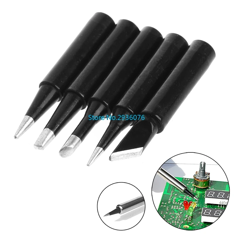 

5pcs/lot Soldering TIP Iron Tip 900M-T Type for Hakko 936 Soldering Station MY9_25