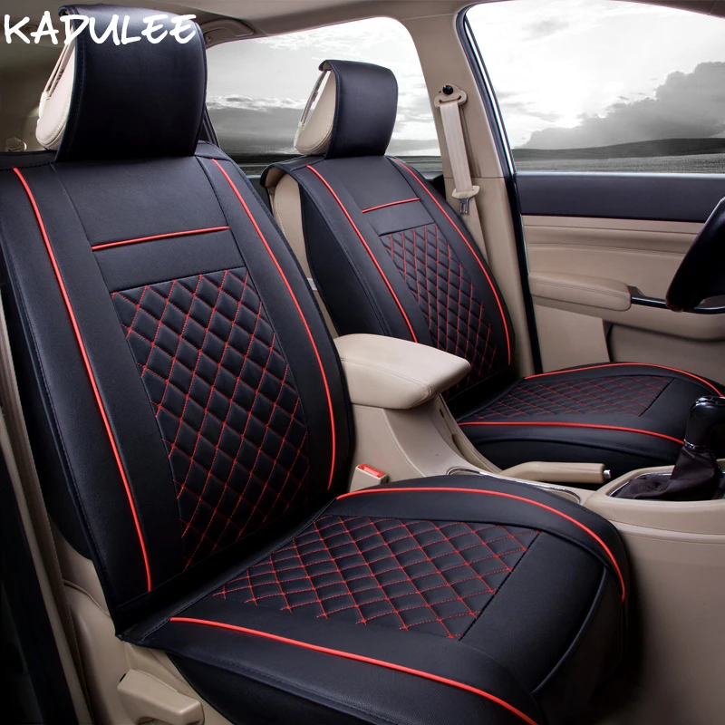 Автомобильные чехлы KADULEE для сидений toyota corolla camry 40 skoda superb 2 3 hyundai getz lada vesta bmw e34
