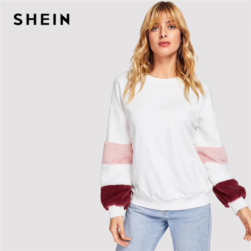 Aliexpress.com: Comprar SHEIN blanco elegante Preppy Color