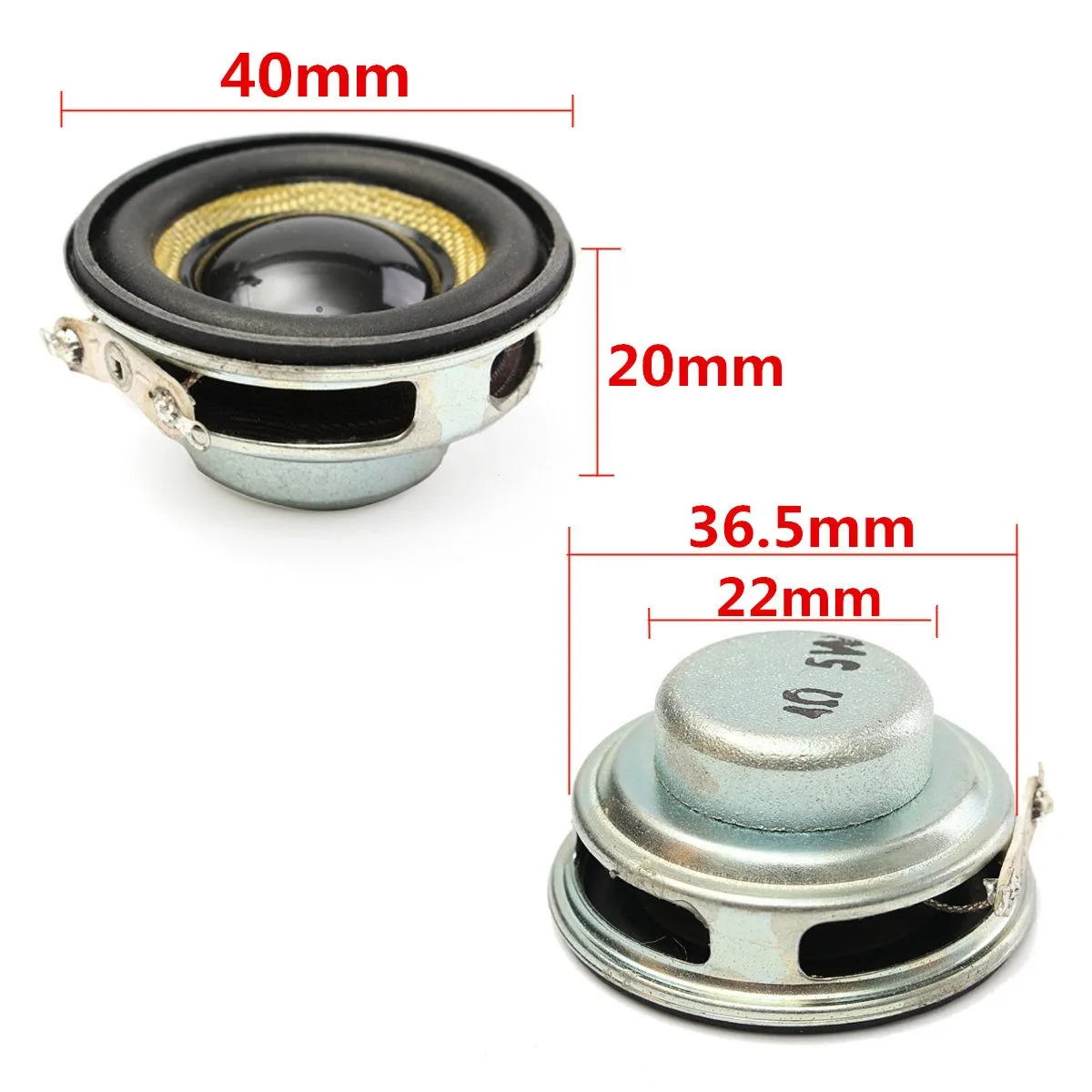 40mm 4ohm 5w full range audio speaker