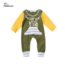 pudcoco Newest Arrivals Hot Infant Newborn Toddler Baby Boys Girls Floral Long Sleeve Casual Romper Jumpsuit Outfits Set Clothes