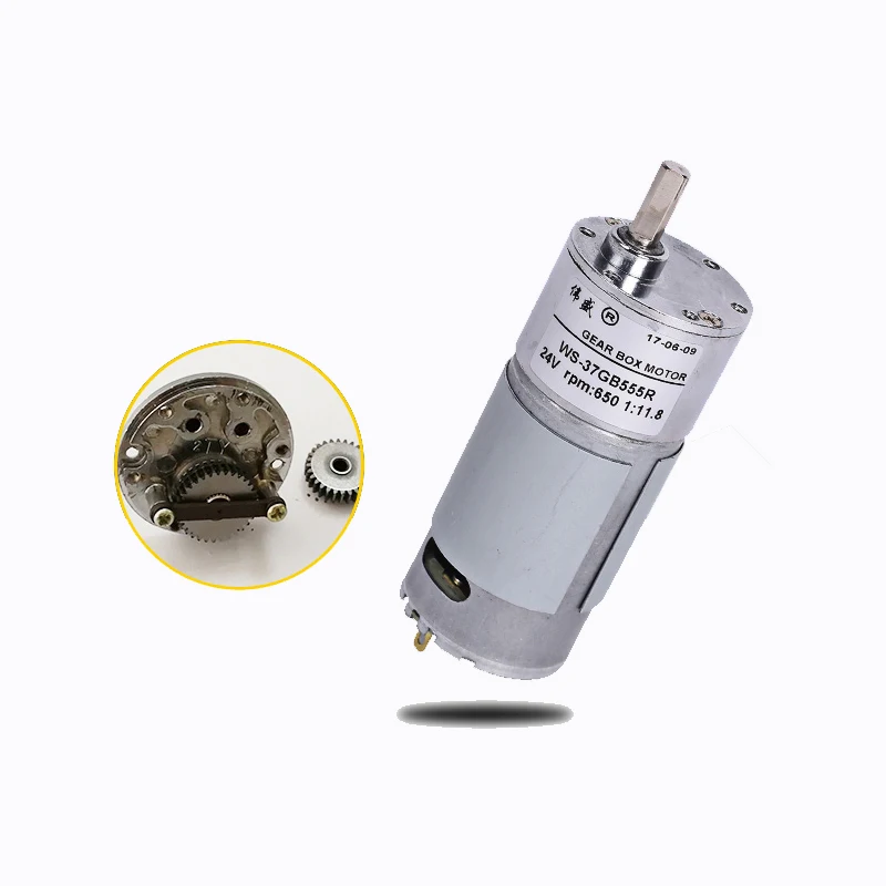 

Micro gear slow speed motor /37GB555R DC gear motor / 12V24VCW / CCW small motor