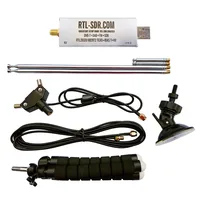 RTL-SDR Blog RTL SDR V3 R820T2 RTL2832U 1PPM TCXO SMA RTLSDR Software Defined Radio with Multipurpose Dipole Antenna 1