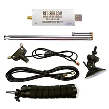RTL-SDR blog rtl sdr v3 r820t2 rtl2832u 1ppm tcxo sma rtlsdr software definido de rádio com antena dipole multiuso