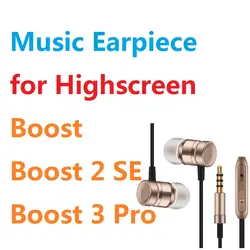 Наушники Металлические тяжелый бас Музыка динамик для Highscreen Boost/Boost 2 SE/Boost 3 Pro fone де ouvido