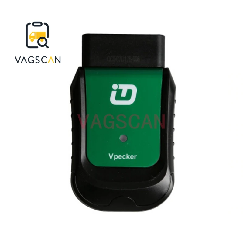 VPECKER E1 Easydiag беспроводной полный диагностический инструмент OBDII поддержка Wifi WINDOWS 10 - Цвет: Green