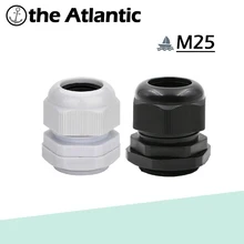 10 шт. M25 IP68 Водонепроницаемый нейлоновый Пластиковый кабель сальник для герметизации провода, кабель, разъем для 13-18 мм кабель