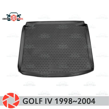 

Trunk mat for Volkswagen Golf 4 1998~2004 trunk floor rugs non slip polyurethane dirt protection interior trunk car styling