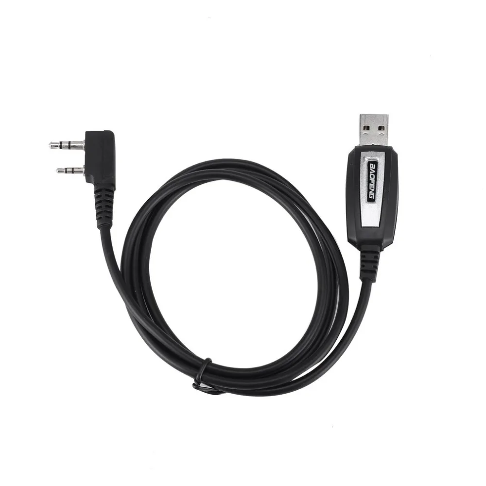 USB Кабель для программирования Baofeng шнур два способа радио Walkie Talkie UV-5R частота программного обеспечения домофон с драйверами CD