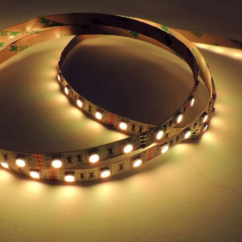 Светодиодные ленты 5050 SMD RGB 3 фишки 10 мм PCB 5 м 300 светодио дный не водонепроницаемый