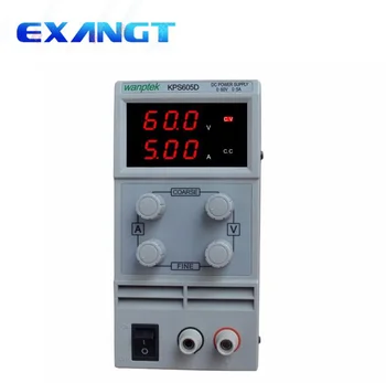 

wanptek mini switching DC power supply KPS605D 60V 5A Single Channel adjustable SMPS Digital 0-60V/0-5A 110V-230V 0.1V/0.01A