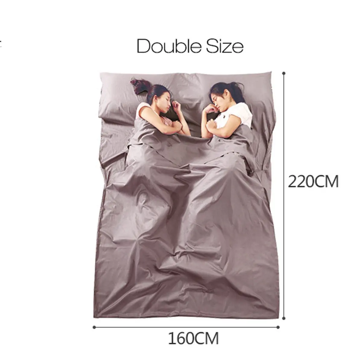 

Outdoor Cotton Sleeping Bag Liner Pongee Portable Camping Travel Sleeping Bag Mattress Bed Sheet Sleeping mattress