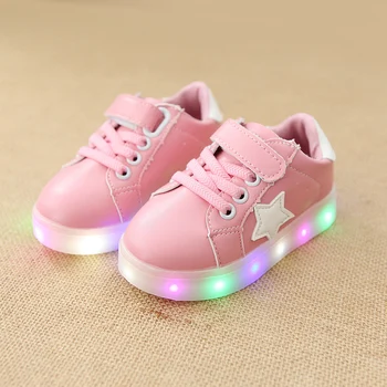 

kids shoes for Boys girls Children's led sneakers Glowing Casual sneakers fashion kid Sports shoes luminous Baby Toddler shoes
