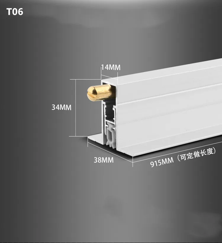 Personalizado Selos Inferiores Da Porta Automática Para