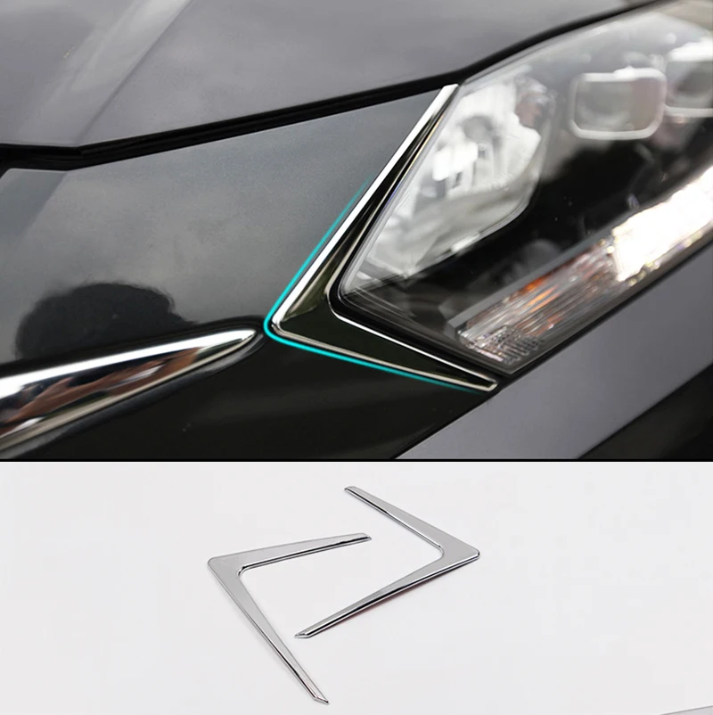 Prix pour 2 Pcs Pour Honda HRV HR-V 2014 2015 2016 2017 Voiture Style ABS Chrome Garniture Décoratif Phare Triangle Couverture Lunette garnir Prix pour 2 Pcs Pour Honda HRV HR-V 2014 2015 2016 2017 Voiture Style ABS Chrome Garniture Décoratif Phare Triangle Couverture Lunette garnir