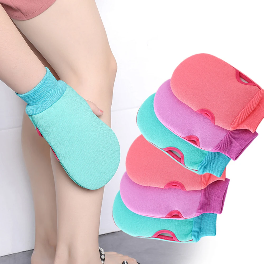 

Y&W&F 1pc Shower Towel Rub Mud Exfoliating Bath Gloves Bath Sponge Bath Brush Tight Mouth Double-sided Mud Gloves