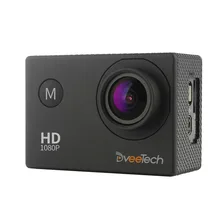 Dveetech Sports Action Camera Wifi Waterproof 30M 1080p Full HD Underwater Cam Mini Portable Camcorder DV video for Bicycle