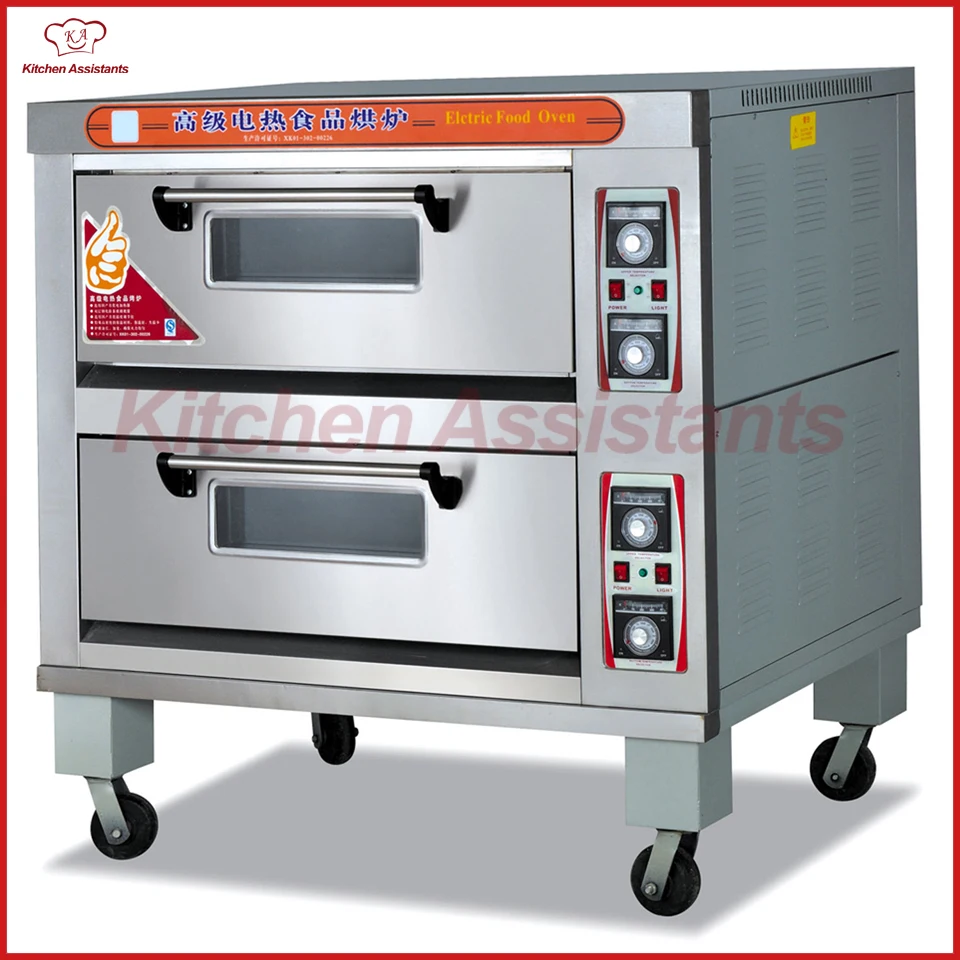 

HTD40 Double deck Electric Food Pizza Oven for bakery shop