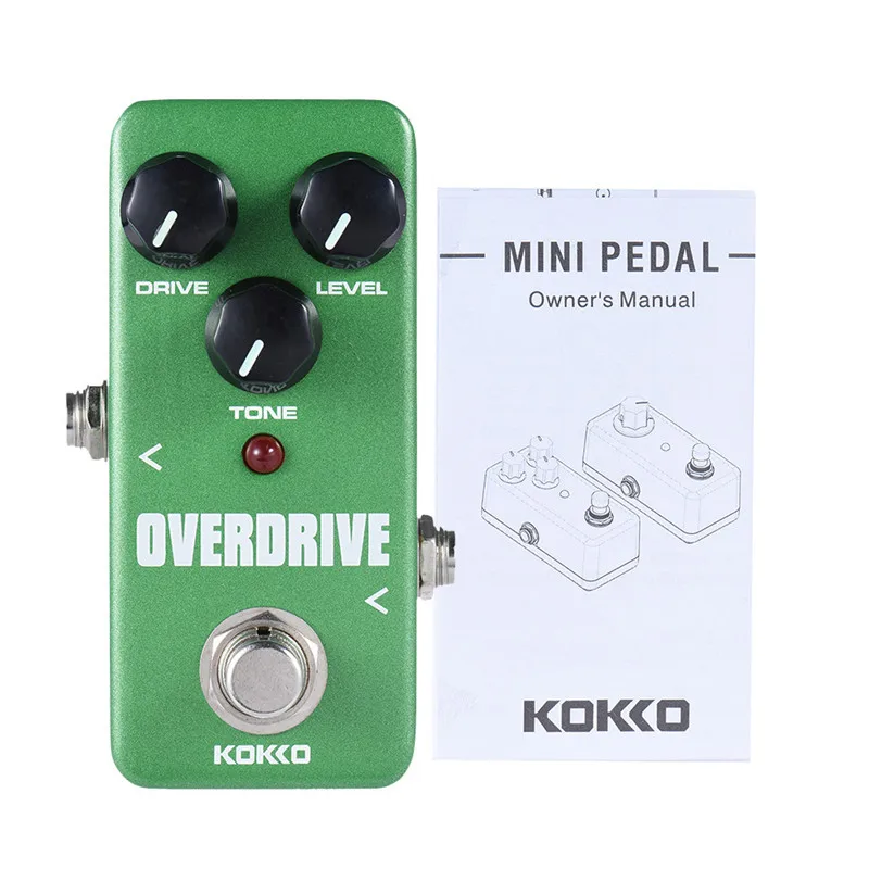 KOKKO FOD3 Mini Overdrive Guitarra педаль портативная эффектов для электрогитары музыкального