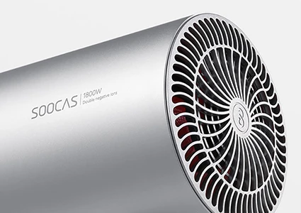 Фен Soocas H3S 1800,Вт мощная мощность,C постоянная температура,Три температурных режима