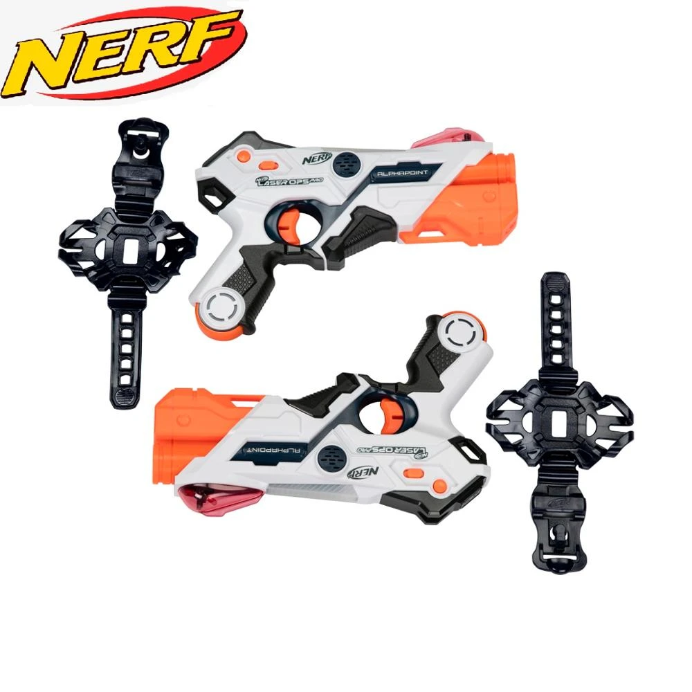 pistolas nerf laser ops alphapoint two pack