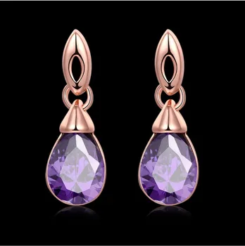 

2020 NEW earrings Europe color Crystals from Swarovskis Earring With Charm for Women Gift Fine jewelry