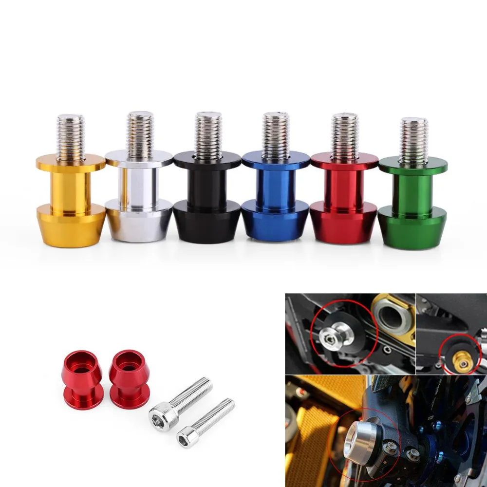 Buy Motorcycle Swing Arm Spool Sliders Stand Swingarm