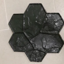 Novo modelo de selos de poliuretano 2019 para cimento concreto, moldes de poliuretano, moldes de borracha parede textura decorativa e piso