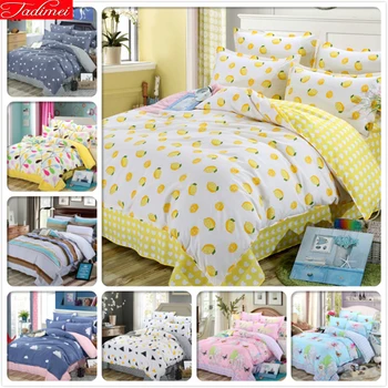 

150x200 160x210 180x220 200x230 220x240 Duvet Cover 3/4 pcs Bedding Sets Adult Big Double Size Bed Linens Kids Child Soft Cotton