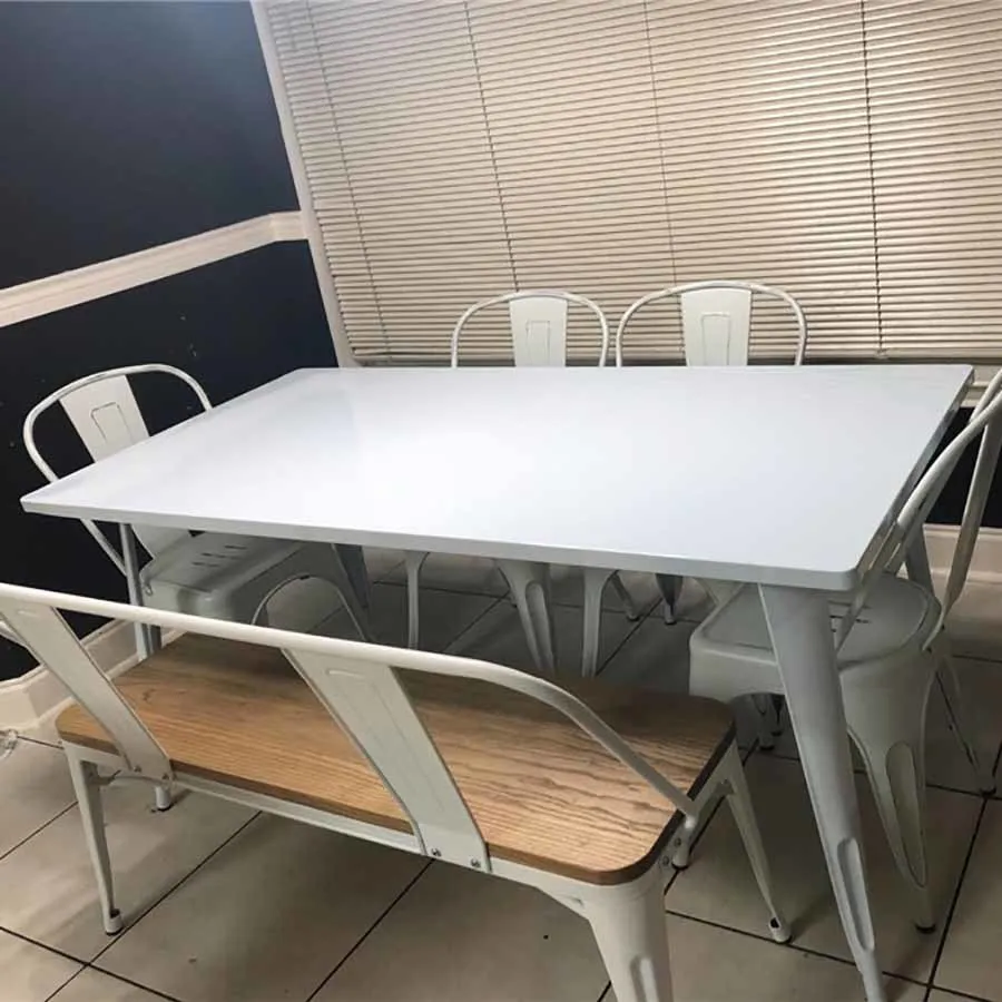 Room Lacquer High Quality Dining Chairs Factory Heavy Duty Rplemetal