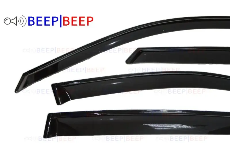 Car window deflectors for Hyundai Elantra XD 2000~2006 sedan car wind deflector guard rain vent sun visor styling accessories