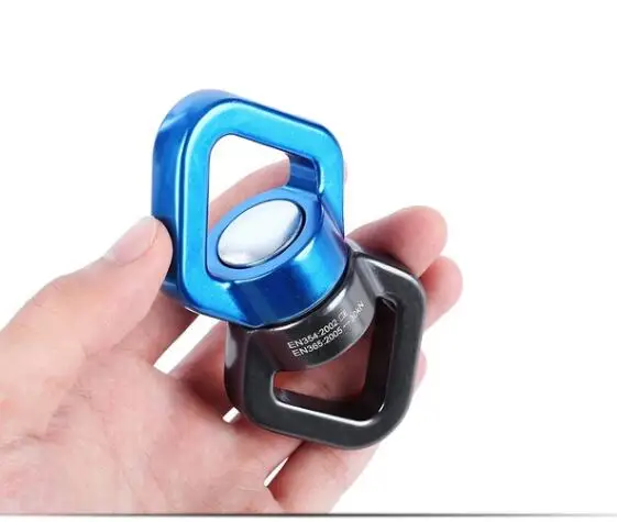 

10 Pcs 30KN Safety Rock Climbing Kit Rotational Device Rotator Rope Swivel Connector Hanging Accessory
