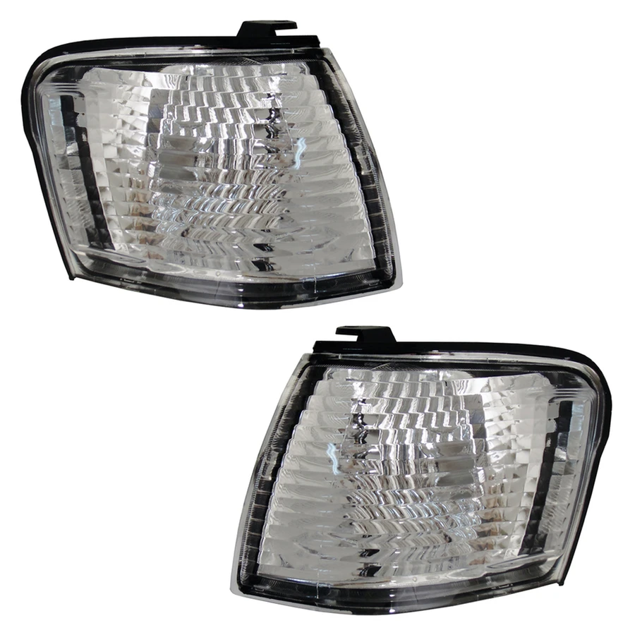 

Front Turn Signal Light fits TOYOTA TERCEL / CORSA 4 Doors 1997 1998 1999 Marker Parking Corner Left + Right Pair CRYSTAL