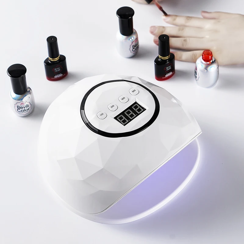 72w Intelligent Induction Nail Polish Nail Dryer Lamp Led Phototherapy Machine Cure For All Gels