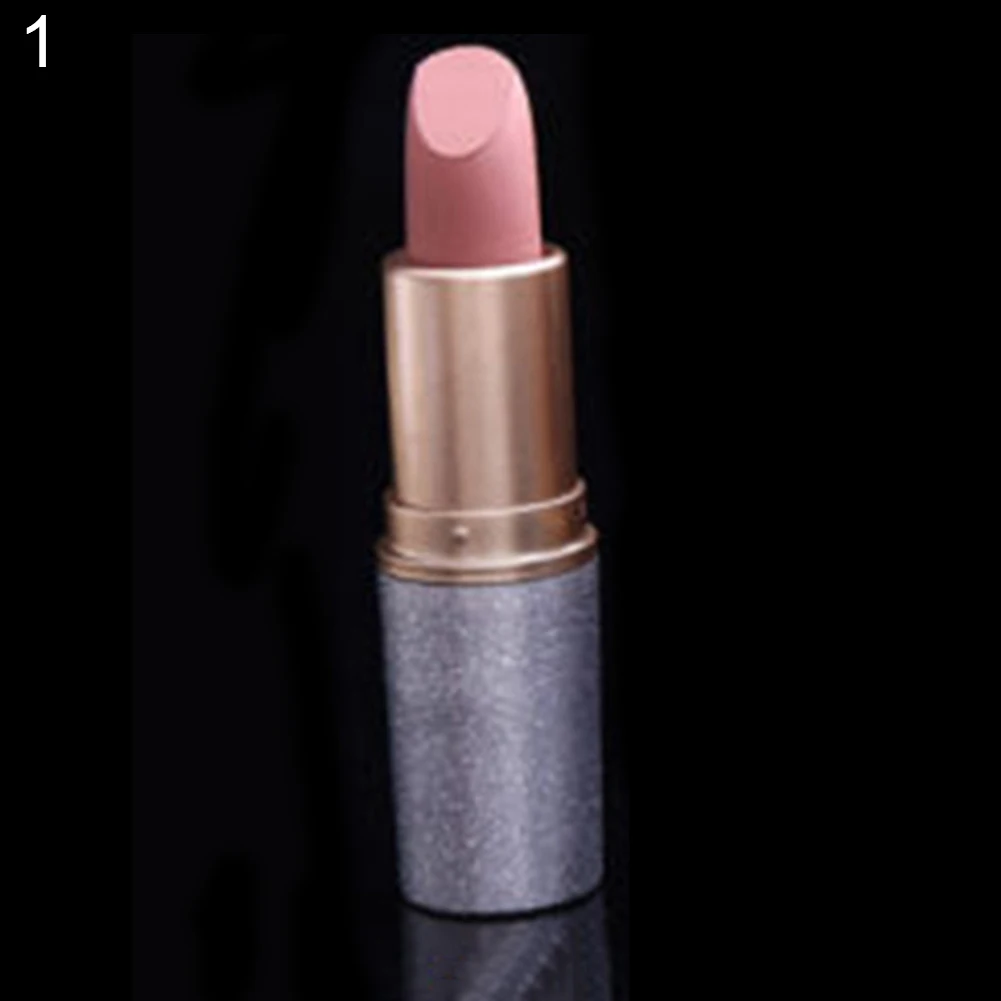 2017 Top Women Waterproof Bullet Matte Lipstick Beauty Lip Long Lasting Makeup Cosmetics in