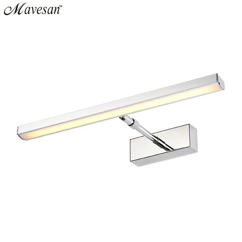 Hot sale Bathroom LED Mirror wall Lamp AC220V/110V Acrylic Wall Mini Style Warm White/Cool White LED Wall Lamps without Switch