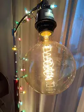 Edison-Bulb Ampoule Incandescent-Lamp Filament G125 Home-Decor E27 Vintage Retro ST64