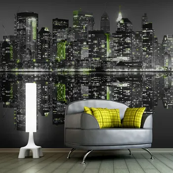 

Wall mural-New York dipped in sleep-350x270 cm