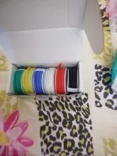 Cable de cobre flexible en diferentes colores, aislante de silicona flexible, calibres en AWG 30, 28, 26, 24, 22, 20 y 18, paquete con 6 colores, linea DIY