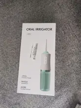 Irrigador Oral recargable por USB, 3 modos, chorro de agua Dental portátil, tanque de agua de 220ML, limpiador de dientes impermeable