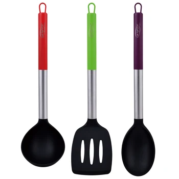 

3 piece in nylon kitchen utensils stainless SAN ignacio collection Jolie