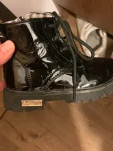 Zapatos de piel sintética para niños, botas a prueba de agua, botas de nieve para niños y niñas, botas de goma, a la moda Zapatillas de deporte, novedad de invierno de 2021