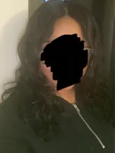 UNice-Peluca de pelo largo ondulado, 4x4 pulgadas, cierre de densidad, 180% y 150% Natural, con línea de pelo Natural prearrancado